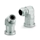 派克接頭：61及62系列法蘭接頭過渡到O形圈端面密封、37°擴口以及非擴口形式