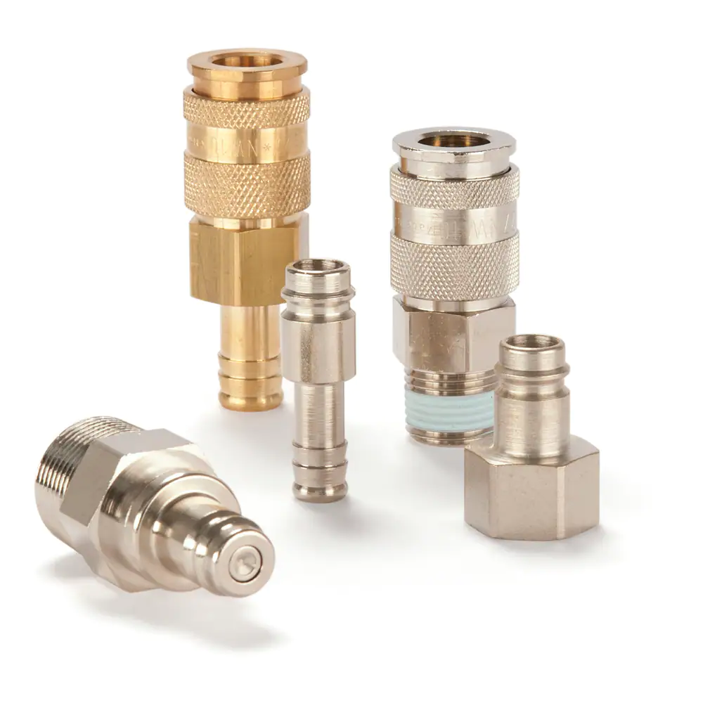 派克27 系列優(yōu)質(zhì)快換接頭，符合歐洲標(biāo)準(zhǔn)結(jié)構(gòu)